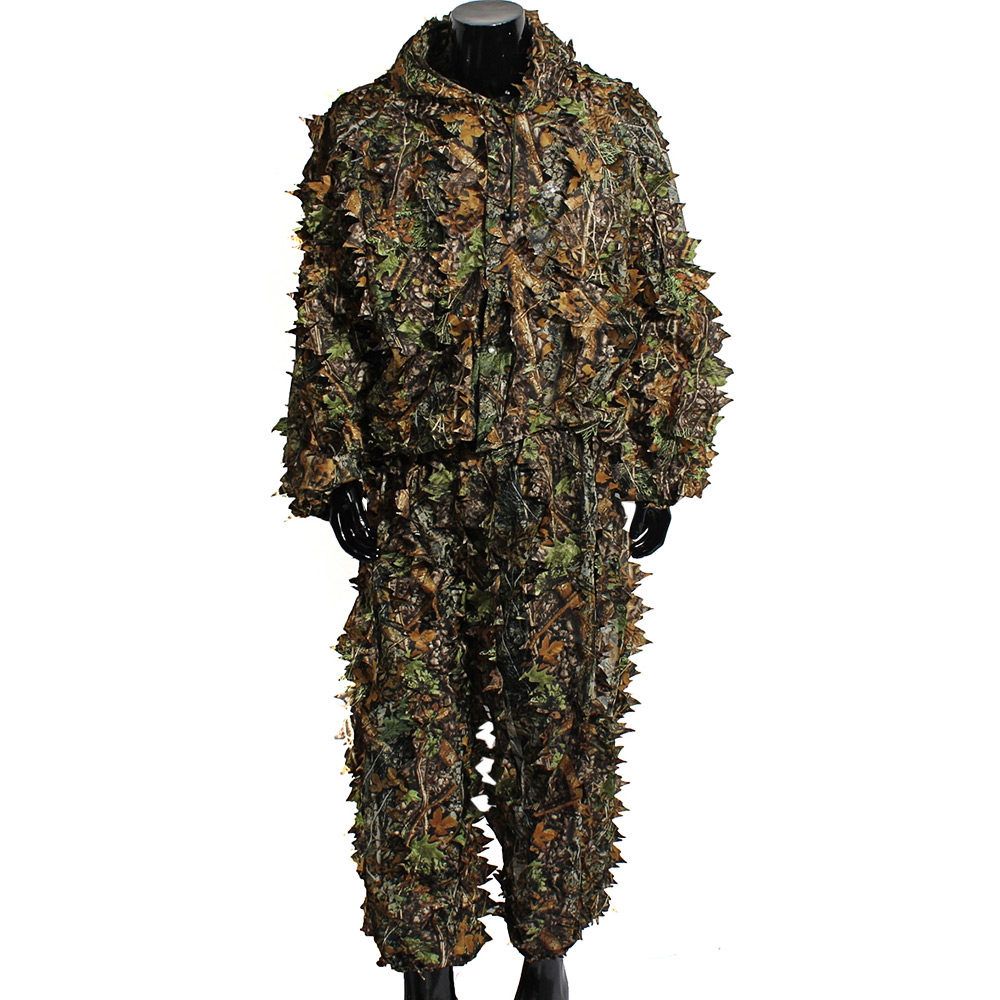 3d bionic leaf    ghillie cs   Ʈ   巣  ghillie suit hunting train